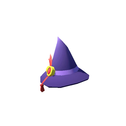 Wizard Hat 05 Purple